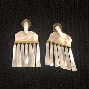 Opal colored kendra Scott earrings